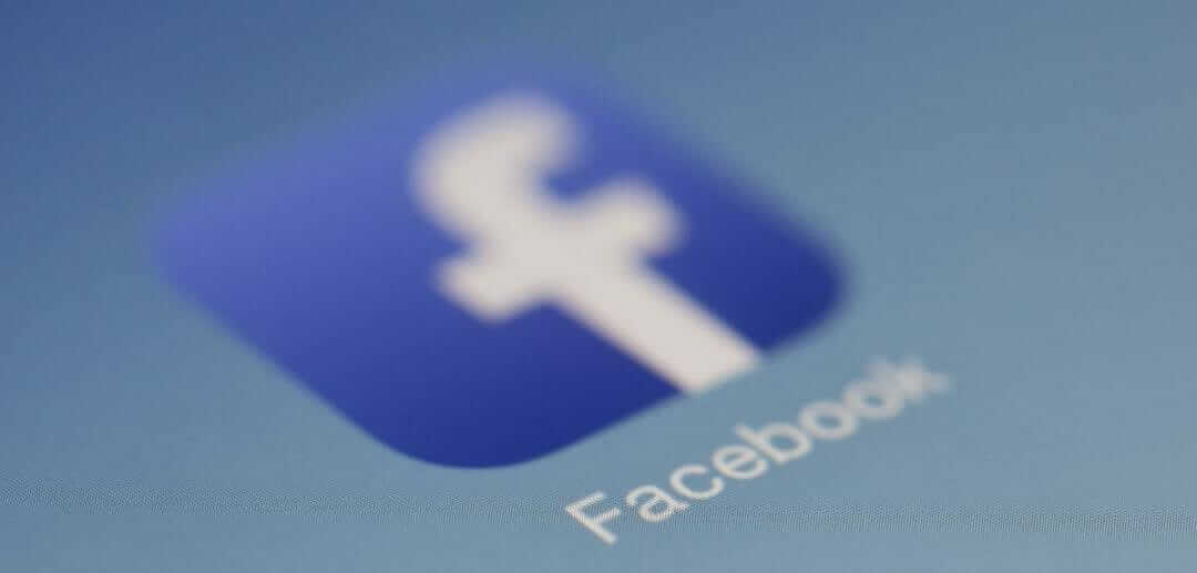 The Facebook logo.