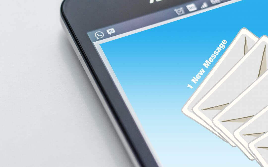 Email on phone