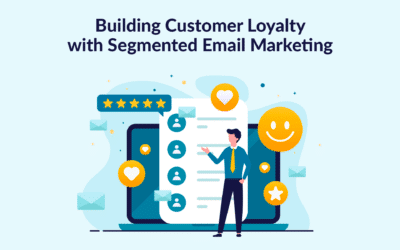Building customer loyalty with segmented email marketing: personalized emails for targeted audiences.