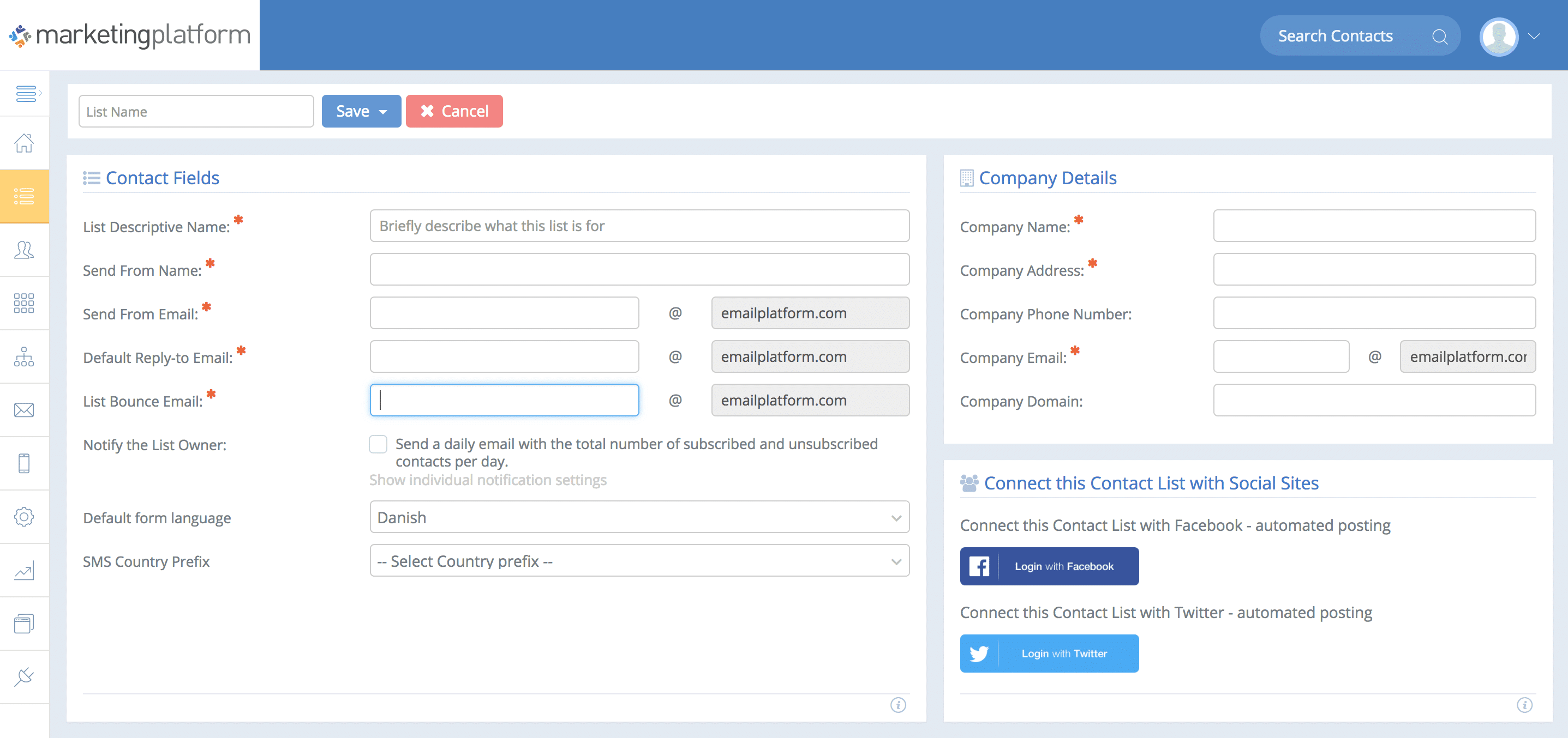 Create-a-Contact-List