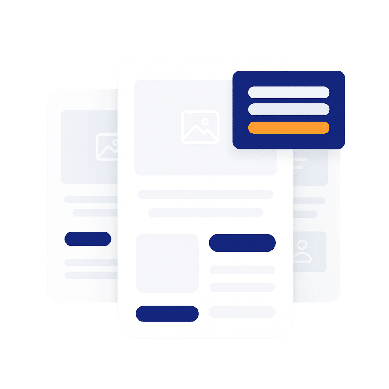 A graphic illustration depicts the SMS marketing automation feature of MarketingPlatform.