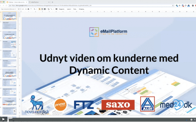 Webinar: Udnyt viden om kunderne med Dynamic Content