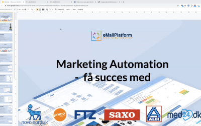 Webinar: Få succes med Marketing Automation