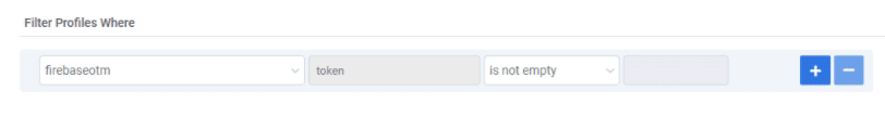 A screenshot from the interface of MarketingPlatform, picturing the instructions to integrate Firebase with MarketingPlatform.