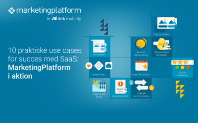 10 praktiske use cases for succes med SaaS: MarketingPlatform i aktion