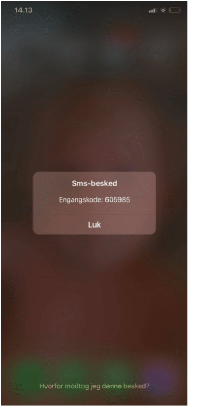 A screenshot from the interface of a mobile phone, picturing the instructions to Create and Send SMS Campaigns.