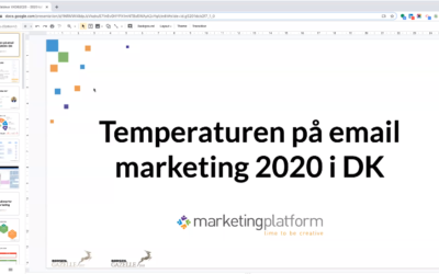 Webinar: Temperaturen på Email Marketing 2020 i Danmark