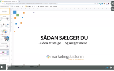 Webinar: Sælg uden at sælge